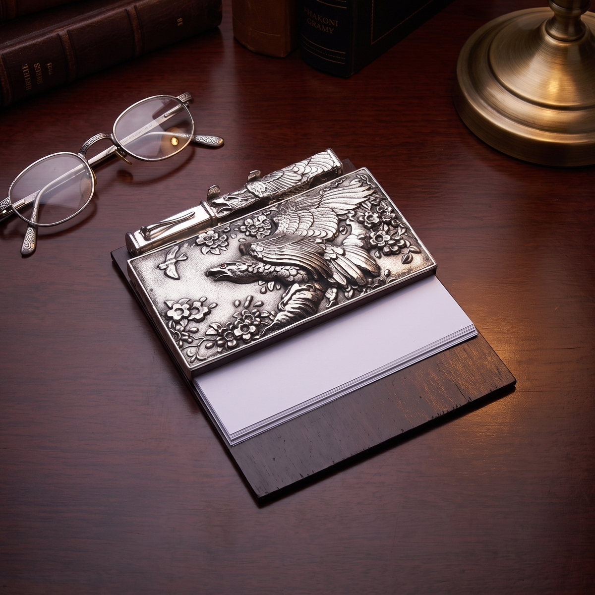 THE EAGLE NOTE PAD CUM PEN