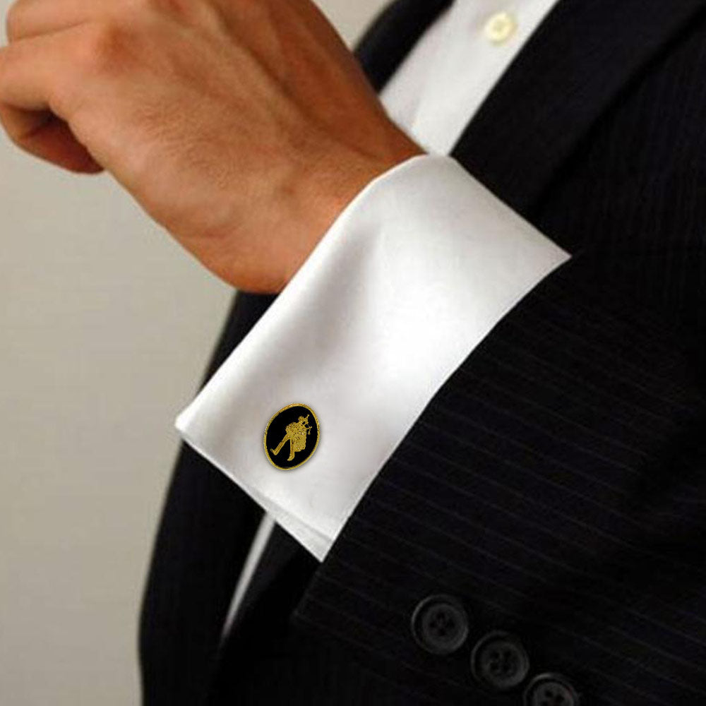THE BAGPIPER CUFFLINK