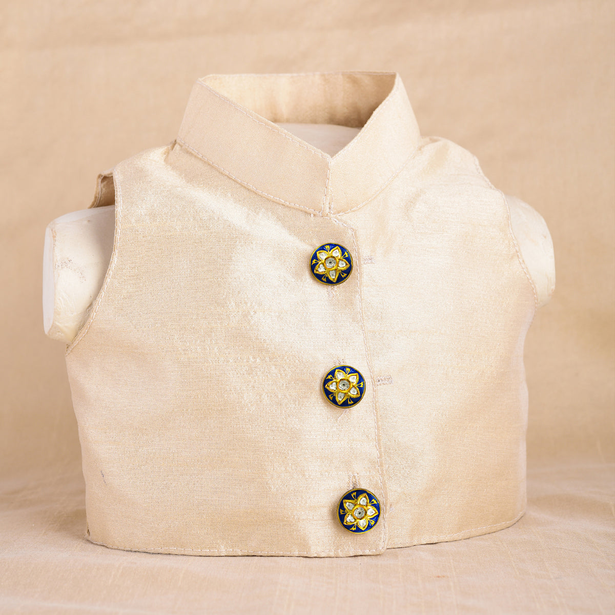 THE BLUE POTTERY POLKI BUTTONS