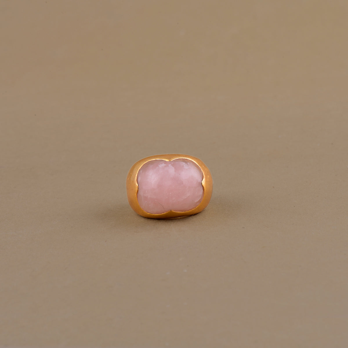 MUTED GOLD ORGANIC RING